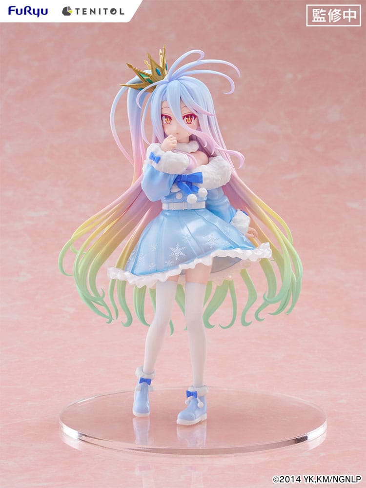 No Game No Life Tenitol PVC Staty Shiro 21 cm