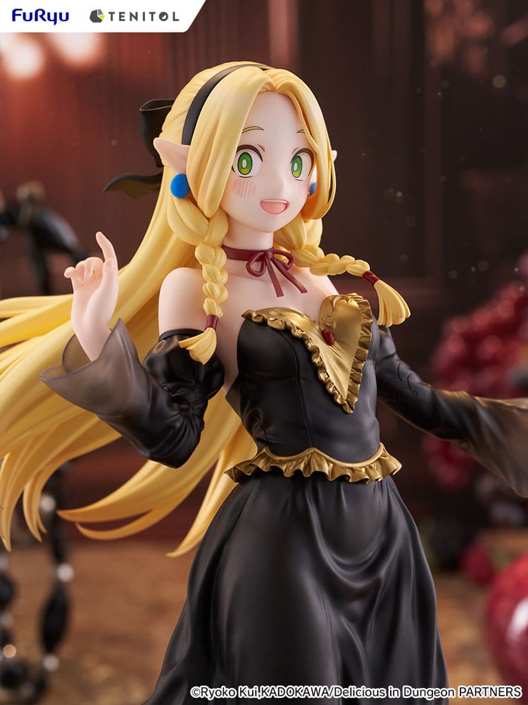 Lækker i Dungeon Tenitol Tall PVC Statue Marcille Kjole stil Ver. 28 cm