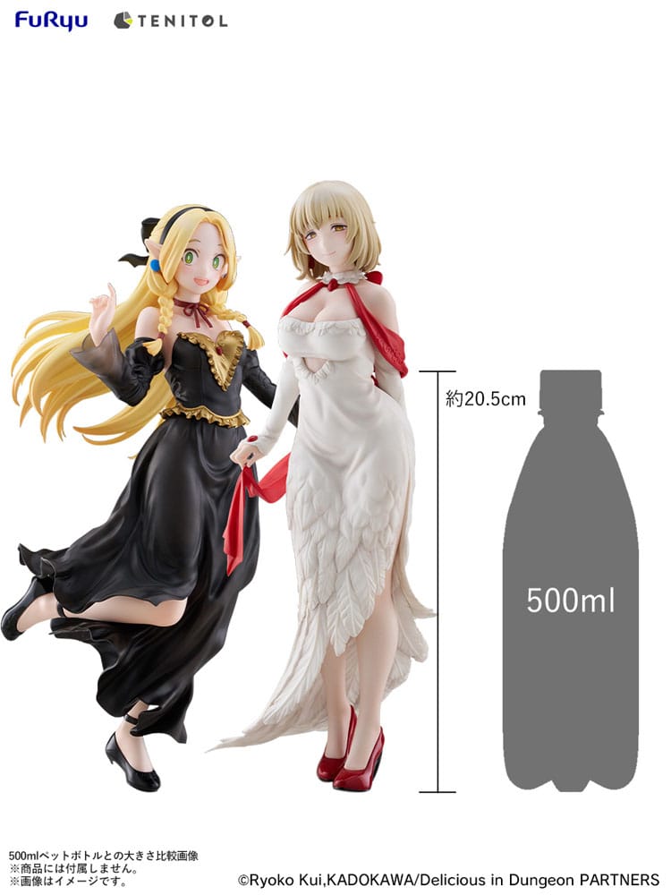 Lækker i Dungeon Tenitol Tall PVC Statue Marcille Kjole stil Ver. 28 cm