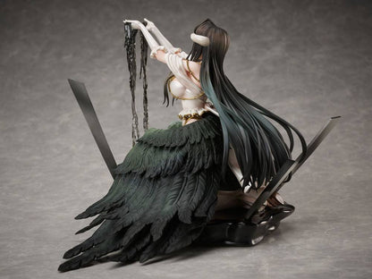 Overlord PVC -staty 1/7 albedo vit klänning ver. 17 cm