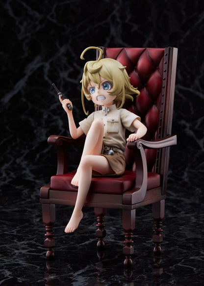 Saga de Tanya la estatua de PVC malvada 1/7 Tanya Degurechaff 19 cm