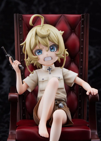 Saga de Tanya la estatua de PVC malvada 1/7 Tanya Degurechaff 19 cm