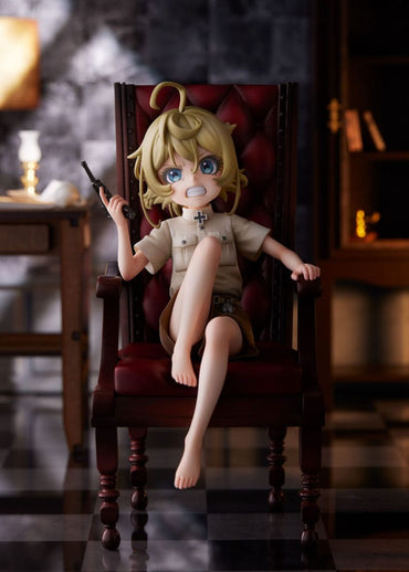 Saga de Tanya la estatua de PVC malvada 1/7 Tanya Degurechaff 19 cm