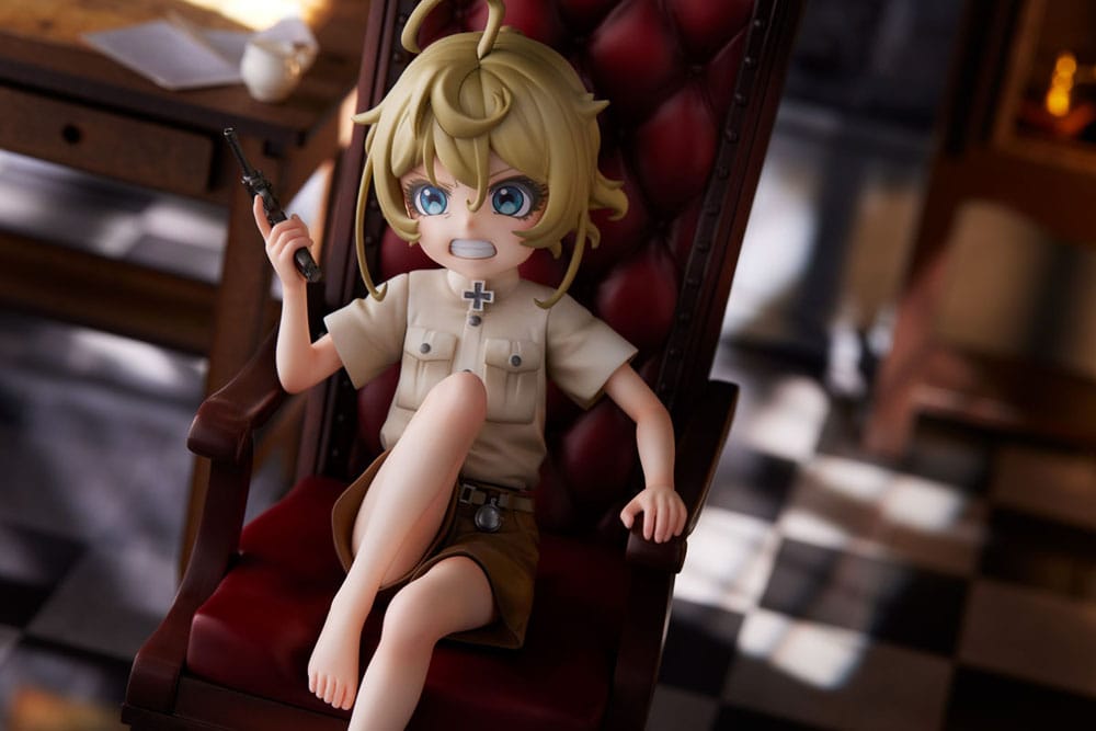 Saga de Tanya la estatua de PVC malvada 1/7 Tanya Degurechaff 19 cm