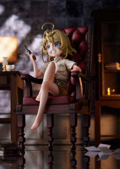 Saga de Tanya la estatua de PVC malvada 1/7 Tanya Degurechaff 19 cm