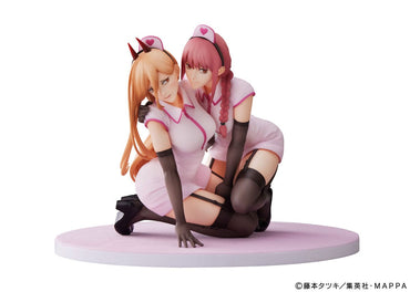 PVC STATUP PVC PVC 1/7 Power & Makima Nurse Ver. 14 cm