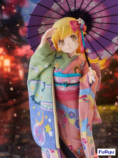 Monogatari PVC Statue 1/4 Shinobu Oshino Japanese Doll 42 cm