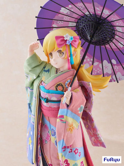 Monogatari PVC Statue 1/4 Shinobu Oshino Japanese Doll 42 cm