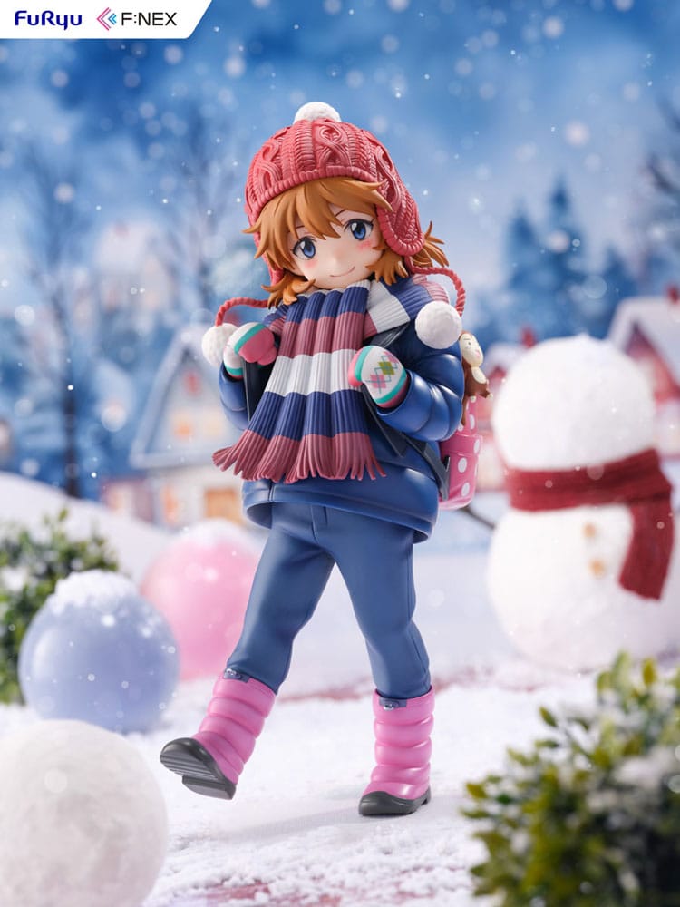 Evangelion: 3.0 + 1.0 Thrice Upon a Time FNEX Statue 1/6 Asuka Shikinami Langley Winter Ver. 20 cm