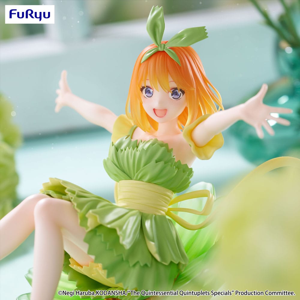 ¡Los especialidades de quintuplets por excelencia Bloo-me! Estatua de PVC Nakano Yotsuba 11 cm