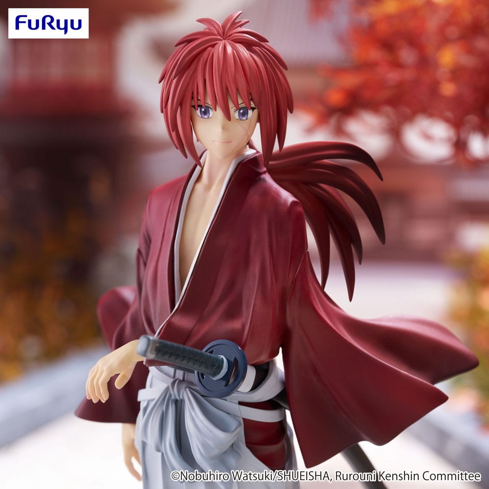 Rurouni Kenshin: Meiji Kenkaku Romantan Trio-try-it PVC Statue Kenshin Himura 19 cm