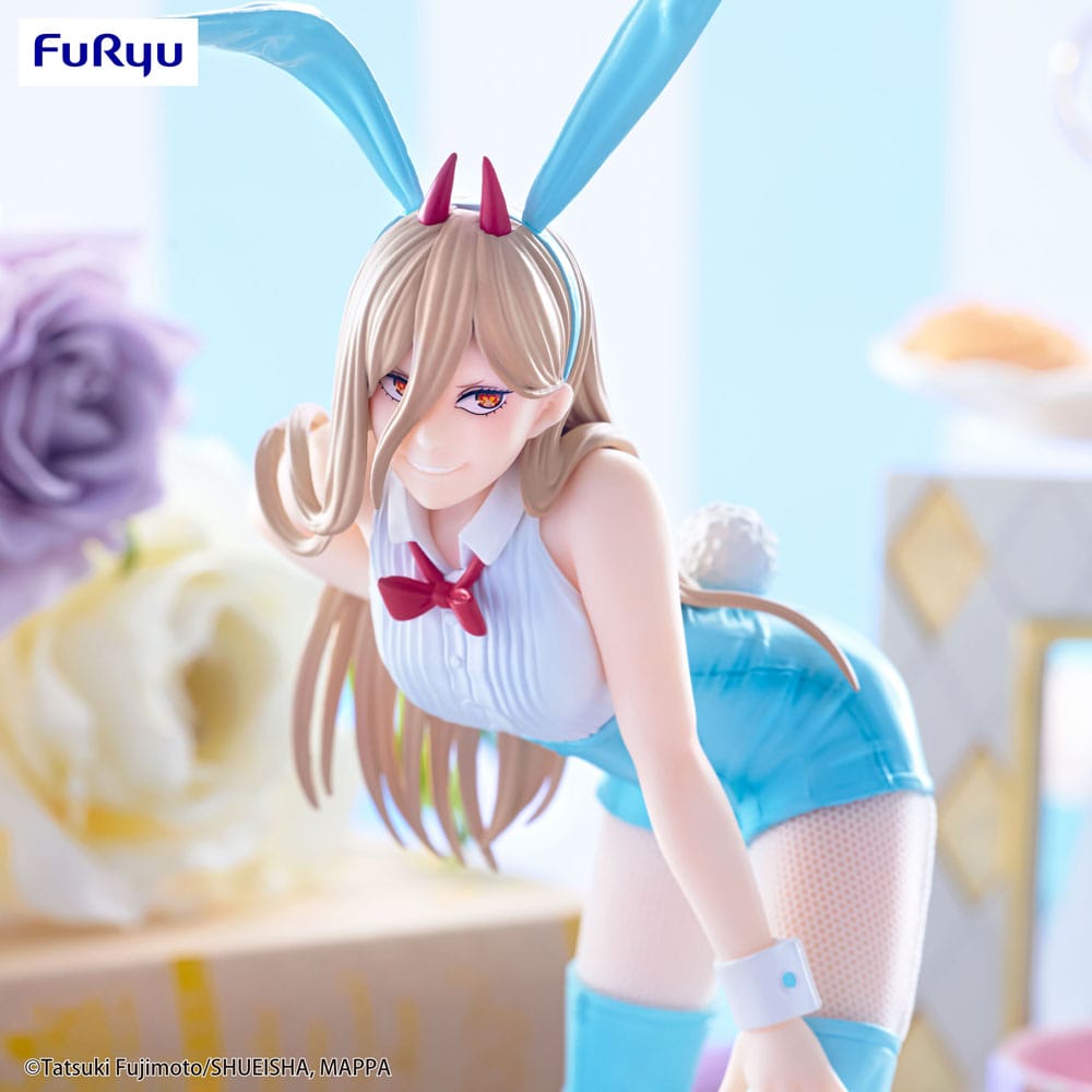 Chainsaw Man BiCute Bunnies PVC Statue Power Light Blue Boja Ver. 30 cm