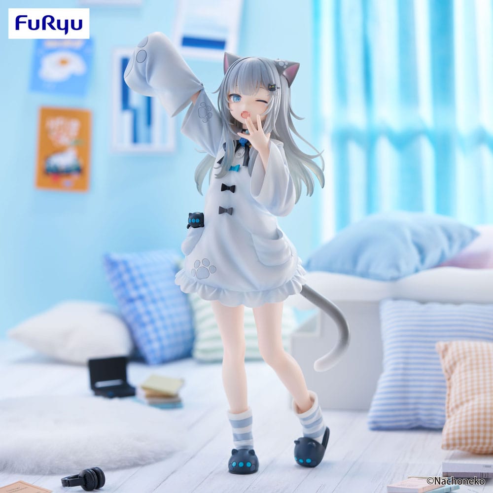 VTuber Trio-Try-iT PVC-staty Nachoneko 24 cm