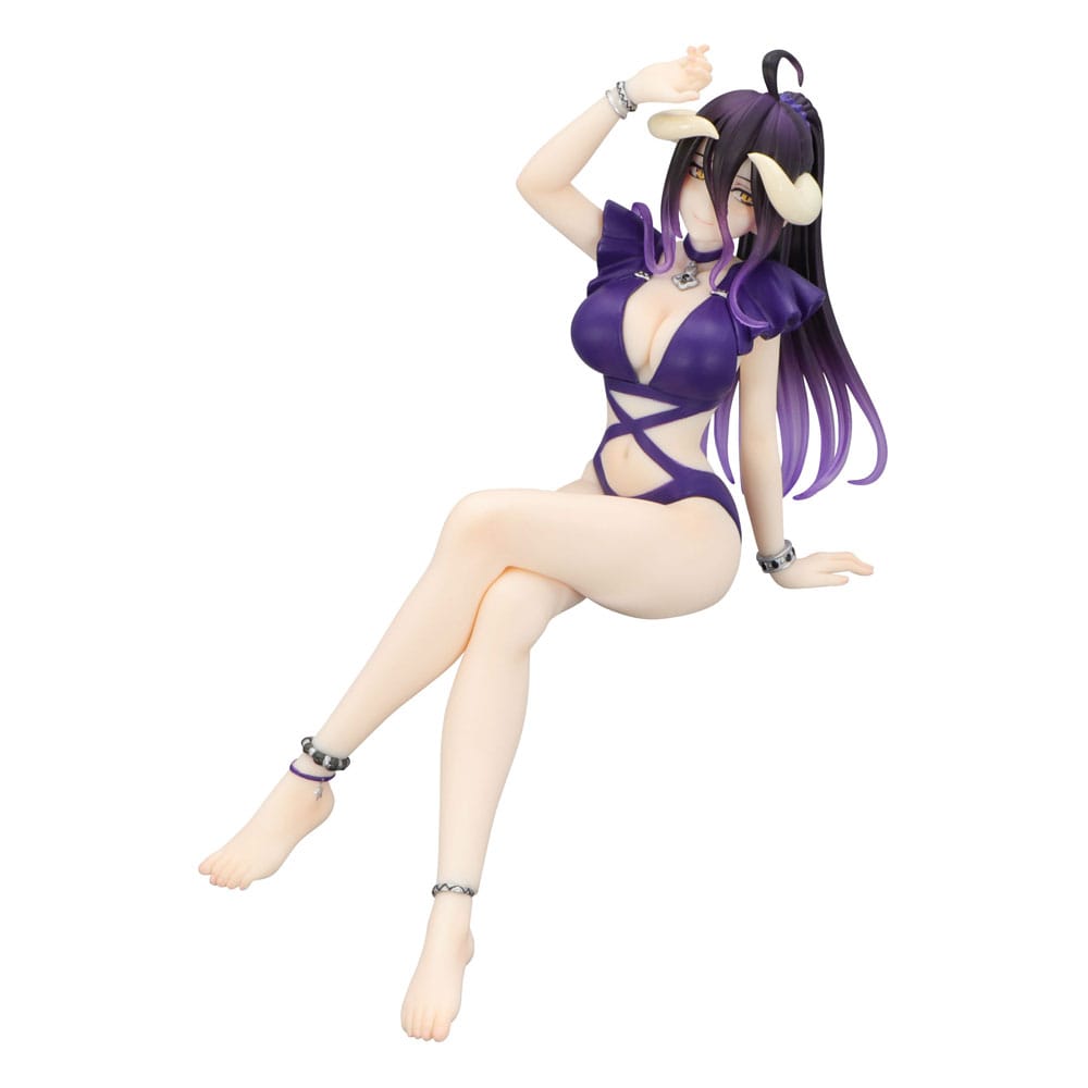 Overlord Noodle Stopper PVC Statue Albedo Badeanzug Dunkelviolett Farbe Ver. 16 cm