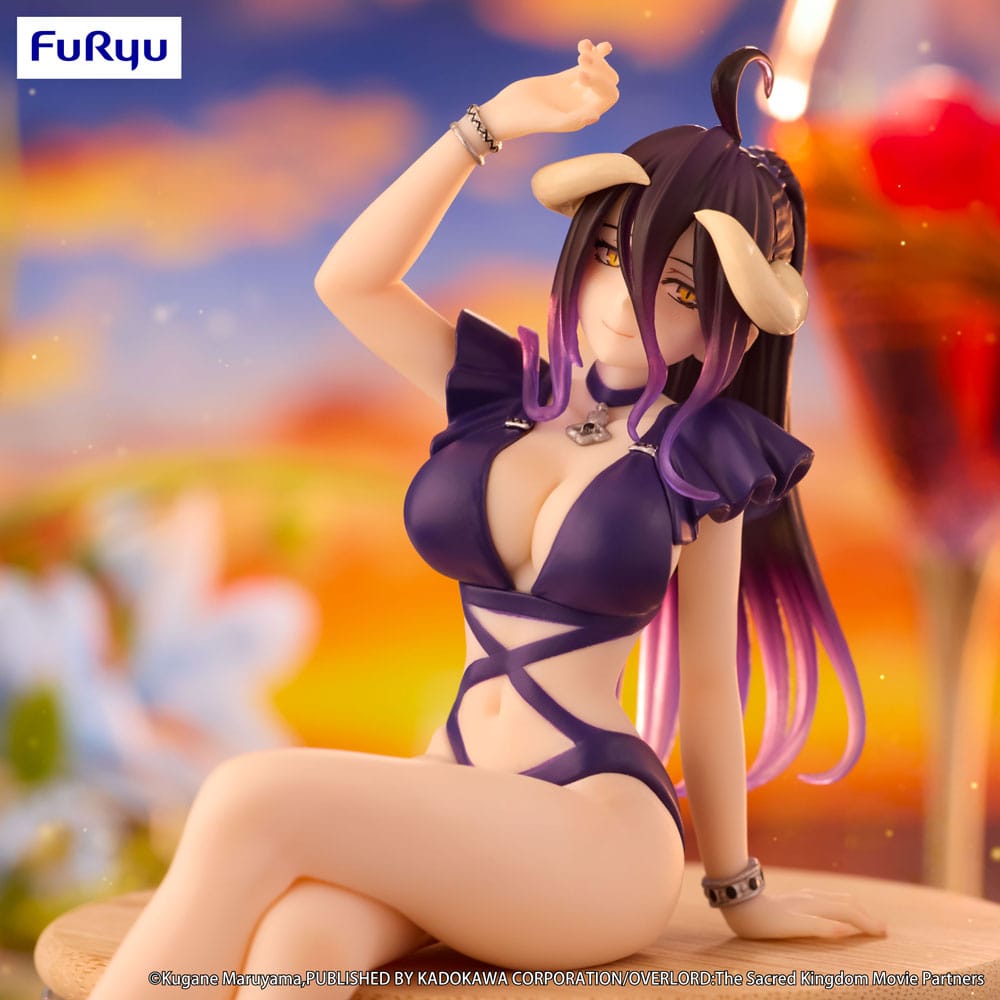Overlord Noodle Stopper PVC Statue Albedo Badeanzug Dunkelviolett Farbe Ver. 16 cm