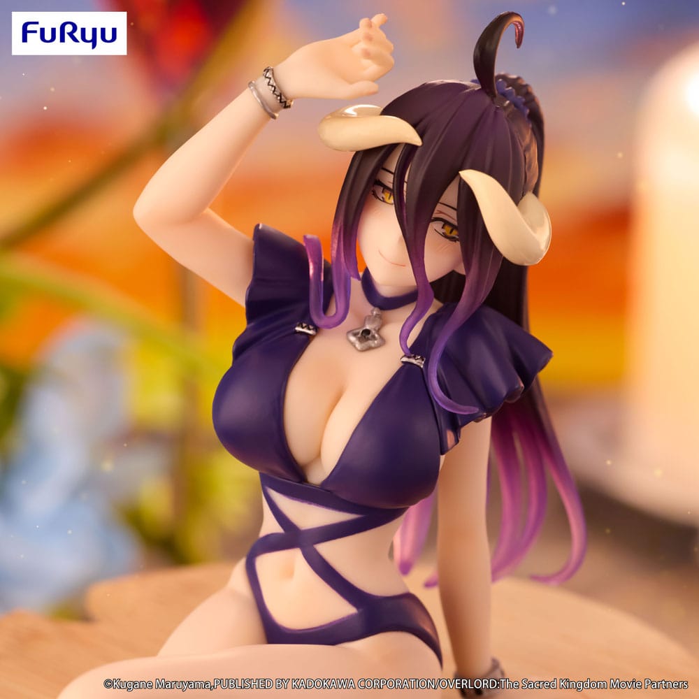 Overlord Noodle Stopper PVC Statue Albedo Badeanzug Dunkelviolett Farbe Ver. 16 cm