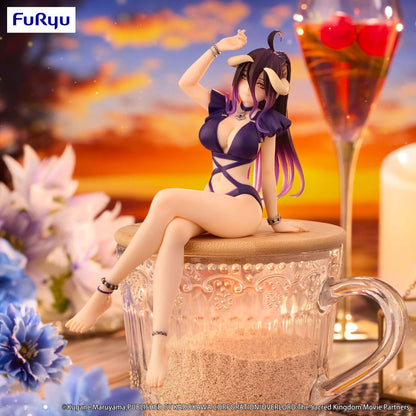 Overlord Noodle Stopper PVC Statue Albedo Badeanzug Dunkelviolett Farbe Ver. 16 cm