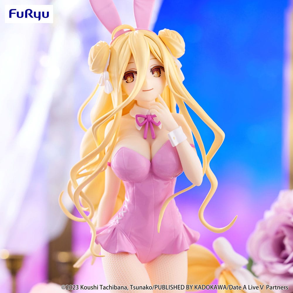 Date A Live V BiCute Bunnies PVC statua Mukuro Hoshimiya Pink Color Ver. 27 cm