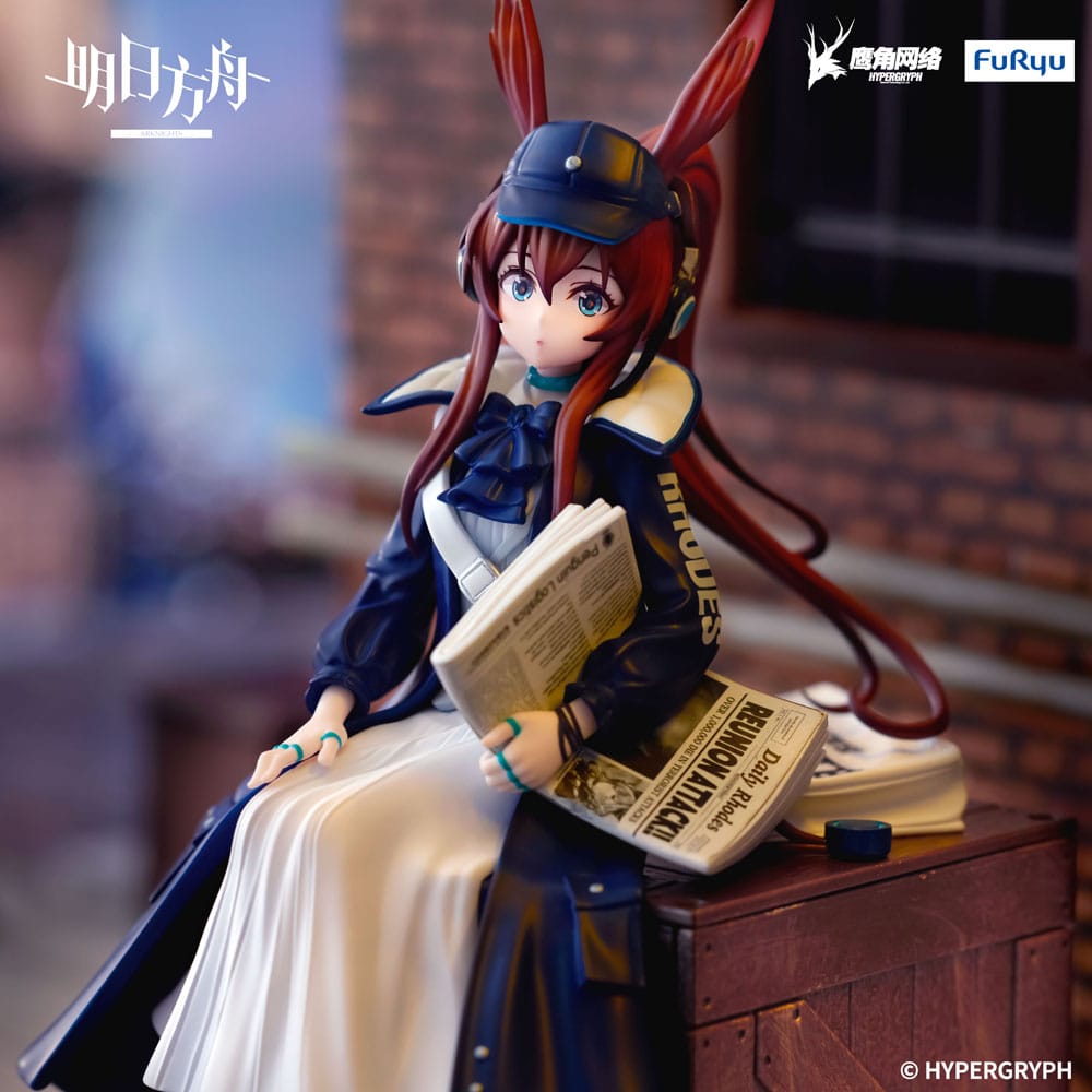 Arknights čep za rezance PVC statua Amiya Newsgirl ver. 16 cm