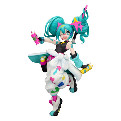 Hatsune Miku Trio-Try-iT PVC statua Miku Paint Girl 19 cm