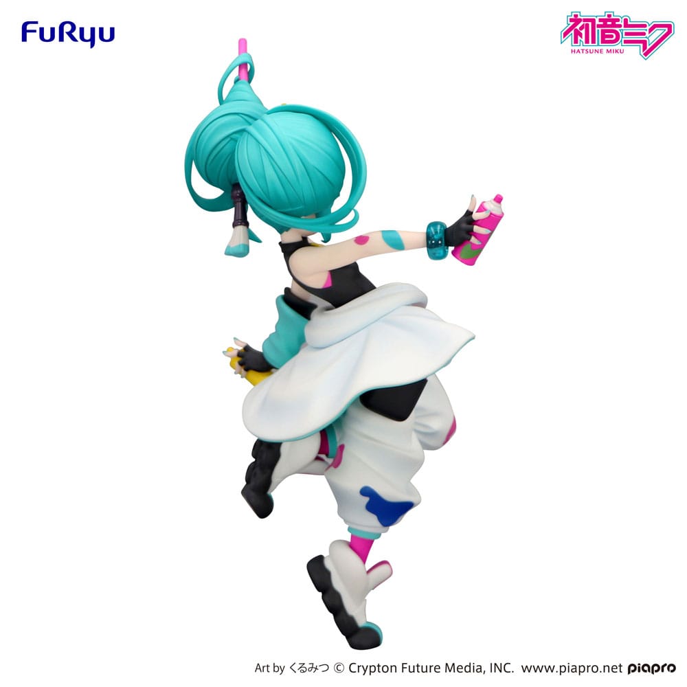 Hatsune Miku Trio-Try-iT PVC statua Miku Paint Girl 19 cm