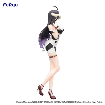 Overlord Trio-Try-iT Estatua de PVC Albedo Mini vestido Patrón de vaca Ver. 21cm