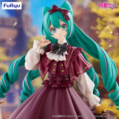 Hatsune Miku Trio-Try-iT PVC-statue Klassisk Retro Miku heo Europeisk Eksklusiv 19 cm