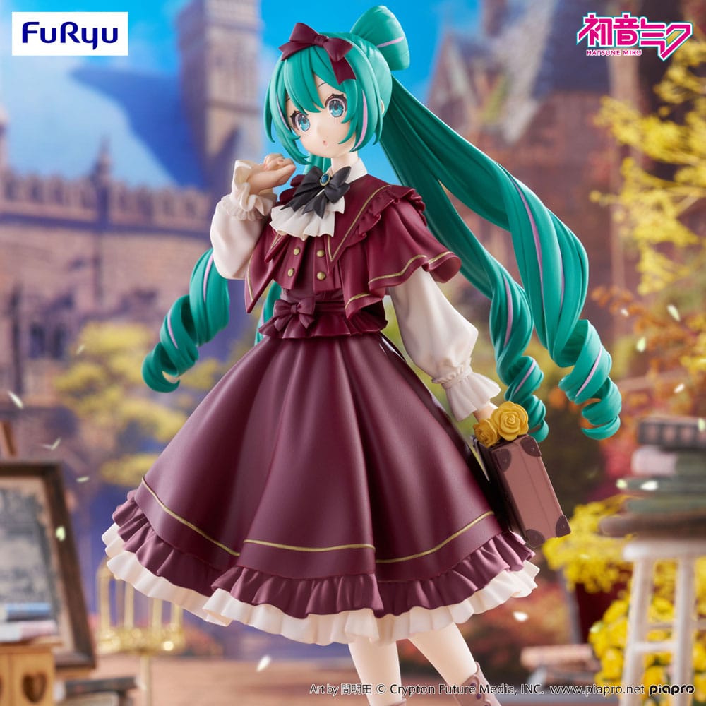 Hatsune Miku Trio-Try-iT PVC-statue Klassisk Retro Miku heo Europeisk Eksklusiv 19 cm