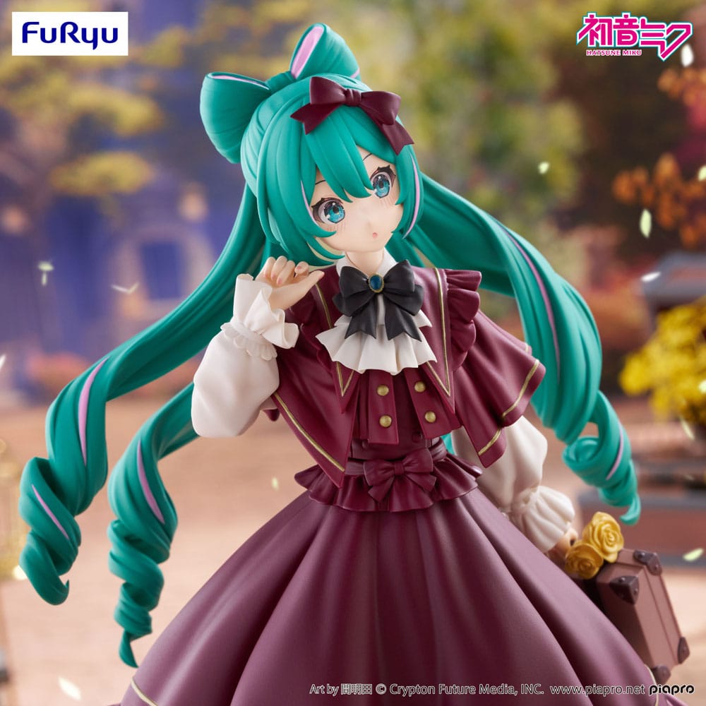 Hatsune Miku Trio-Try-iT PVC-statue Klassisk Retro Miku heo Europeisk Eksklusiv 19 cm