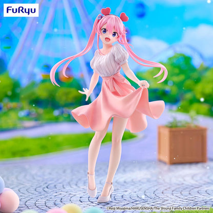 Estatua de PVC Trio-Try-iT de niños de la familia Shiunji Shiunji Ouka: Día del parque temático Ver. 21cm