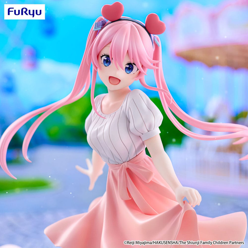 Estatua de PVC Trio-Try-iT de niños de la familia Shiunji Shiunji Ouka: Día del parque temático Ver. 21cm