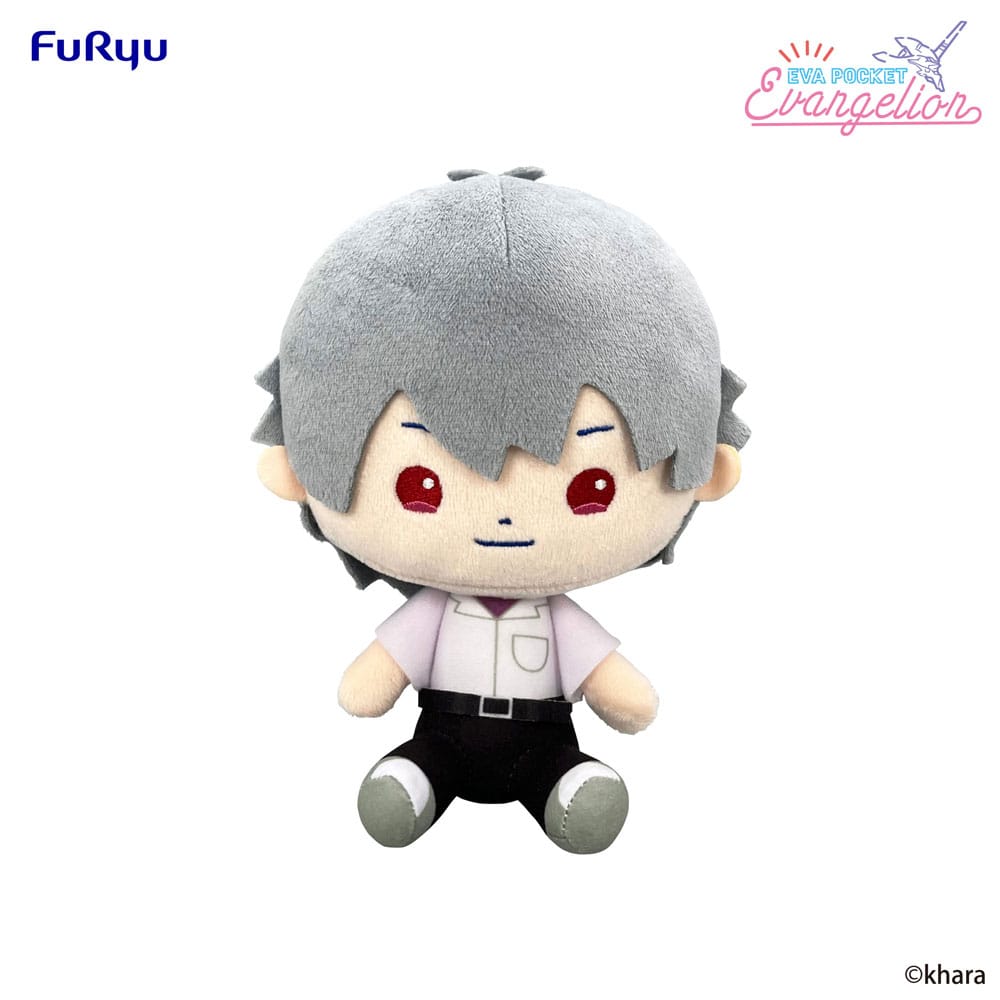 Neon Genesis Evangelion Eva Taschenplüschfigur Kaworu 17 cm