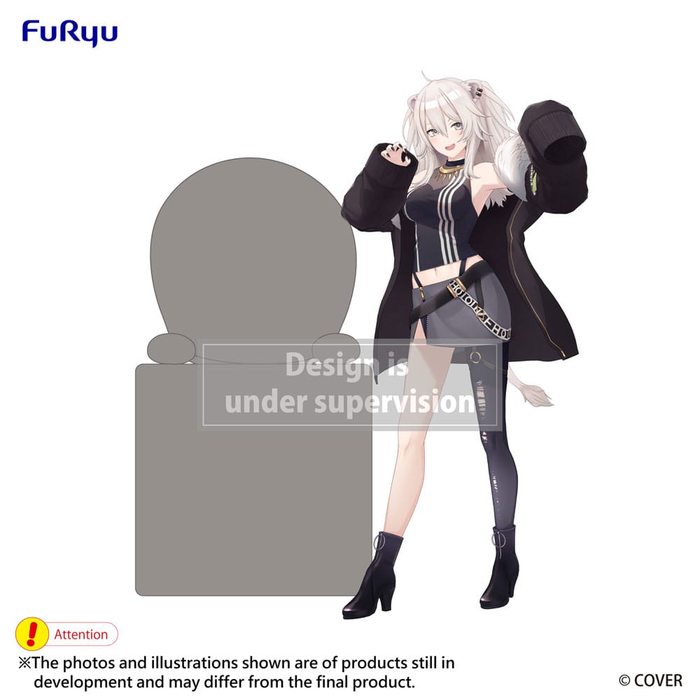 Hololive Production Hikkake Estatua PVC Shishiro Botan 10 cm