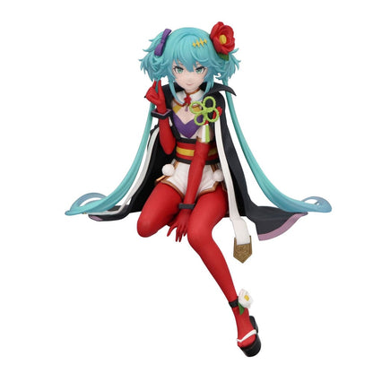 Hatsune Miku Nudelstopper PVC Statue Blumenfee Kamelie 15 cm