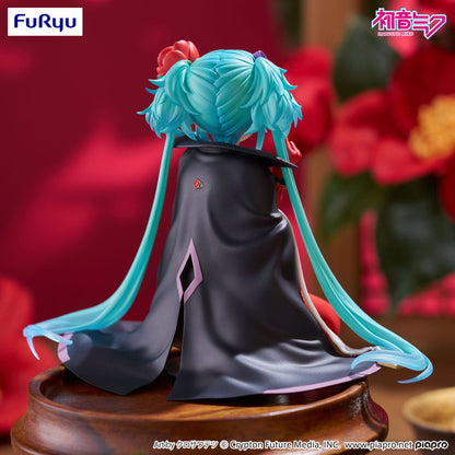 Hatsune Miku Nudelstopper PVC Statue Blumenfee Kamelie 15 cm
