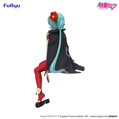 Hatsune Miku Nudelstopper PVC Statue Blumenfee Kamelie 15 cm