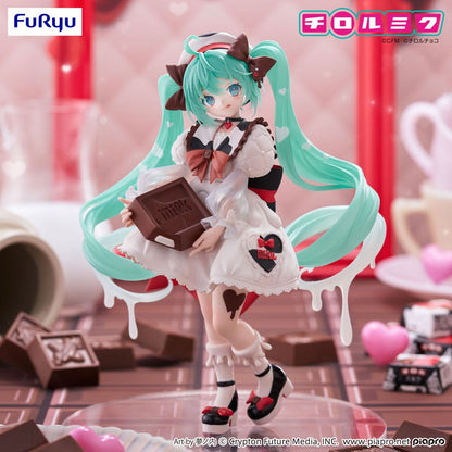 Hatsune Miku x Tirol Choco Trio-Try-iT PVC-Statue Hatsune Miku Milk Ver. 18 cm