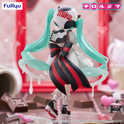 Hatsune Miku x Tirol Choco Trio-Try-iT PVC-Statue Hatsune Miku Milk Ver. 18 cm