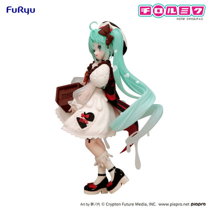Hatsune Miku x Tirol Choco Trio-Try-iT PVC-Statue Hatsune Miku Milk Ver. 18 cm