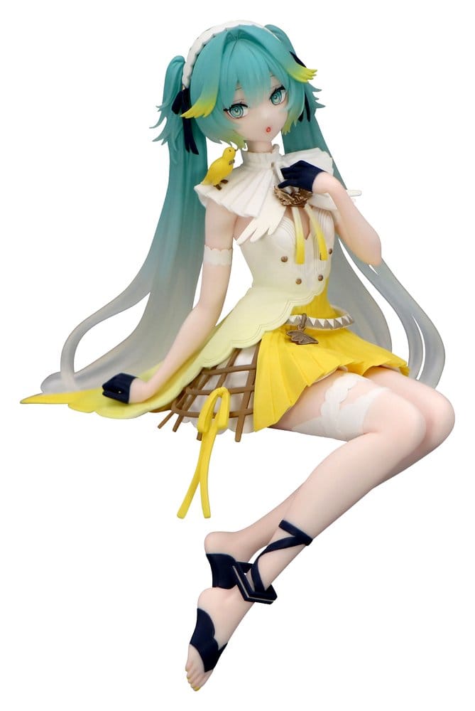 Hatsune Miku Noodle Stopper PVC Statue Canary Bird heo eksklusiv 14 cm