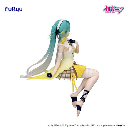 Hatsune Miku Noodle Stopper PVC Statue Canary Bird heo eksklusiv 14 cm