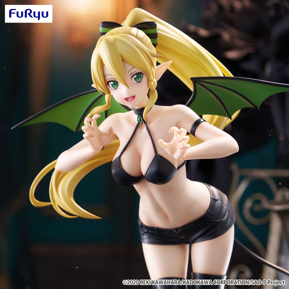 Sword Art Online Bicute Statua in PVC scuro Leafa 23 cm