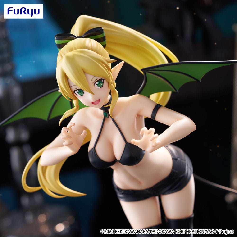 Sword Art Online Bicute Statua in PVC scuro Leafa 23 cm