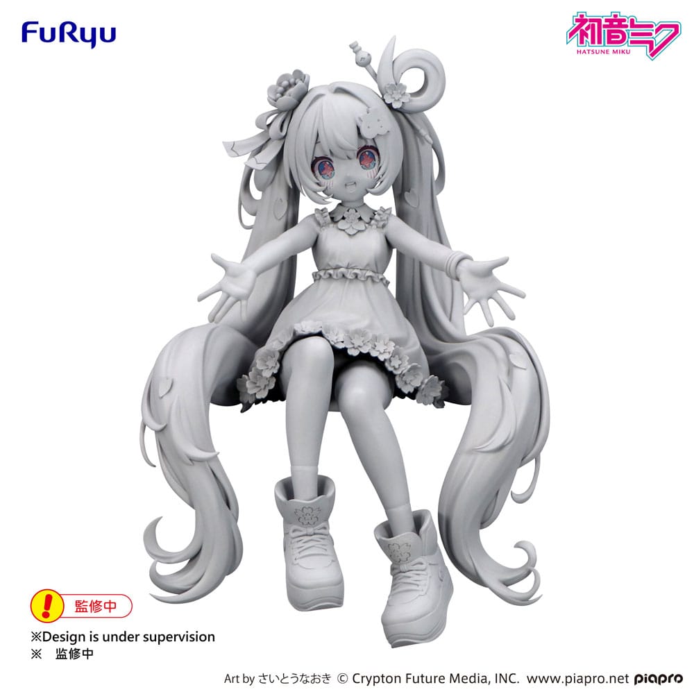 Hatsune Miku Noodle Stopper Statue PVC Hatsune Miku 10e anniversaire 14 cm