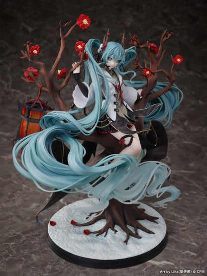 Estatua de PVC vocaloide 1/7 Hatsune Miku 2022 Chino Año Nuevo Ver. 30 cm