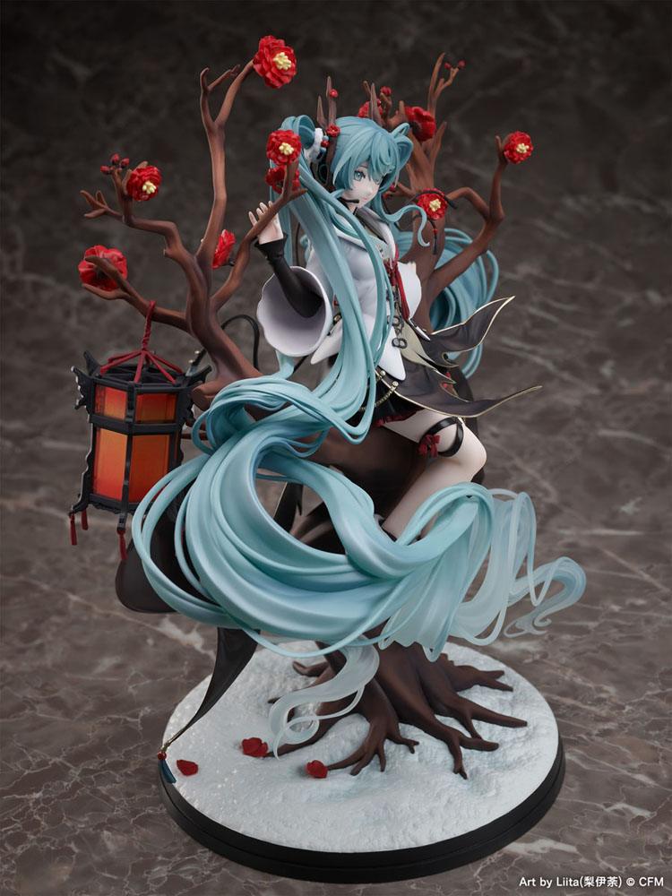 Estatua de PVC vocaloide 1/7 Hatsune Miku 2022 Chino Año Nuevo Ver. 30 cm