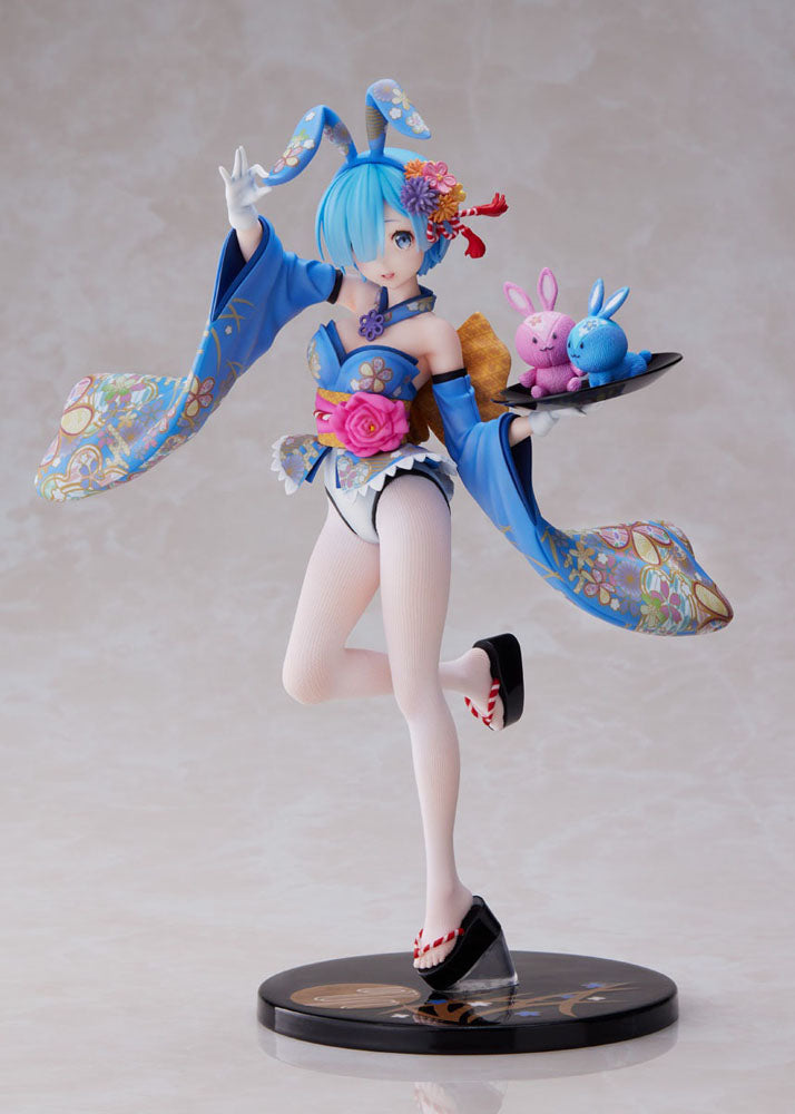 RE: Cero Life Starting Life en otro mundo PVC Estatua 1/7 Rem WA-Bunny 23 cm