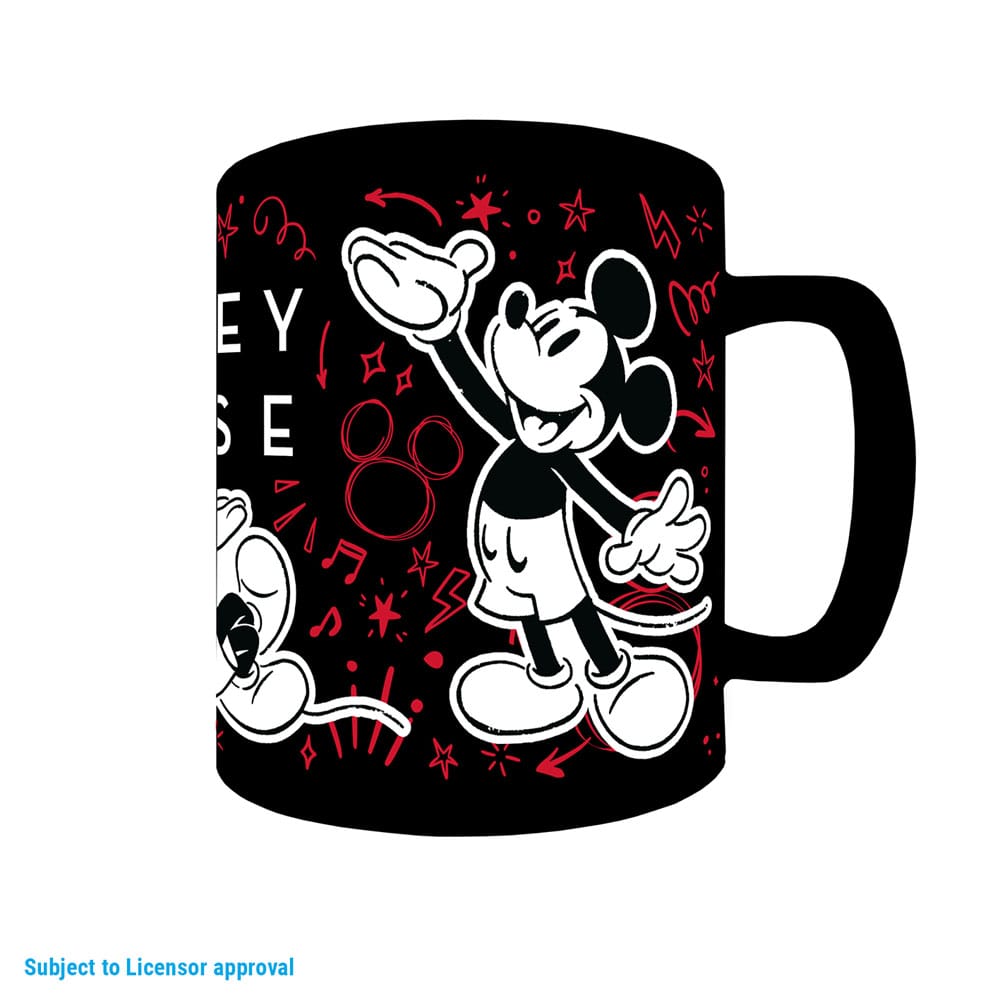 Disney Fuzzy Mug Mickey & Minnie