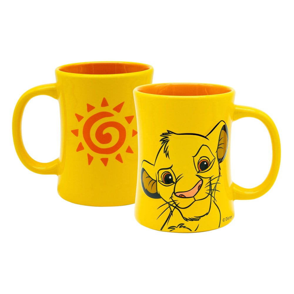 Disney Lejonkungen 3D Reliefmugg Simba 360 ml