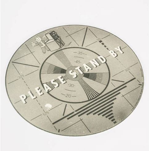 Fallout Slip Mat Please Stand by Record 30 x 30 cm